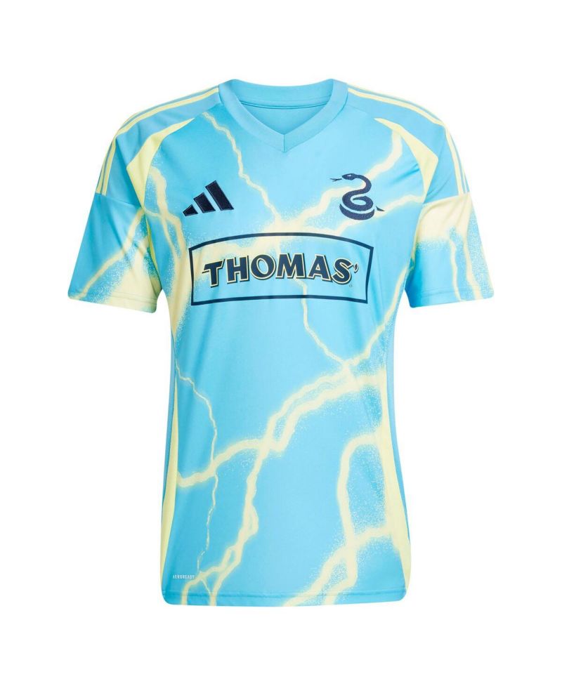 Men's Quinn Sullivan Blue Philadelphia Union 2025 The Voltage Kit Replica Player Jersey