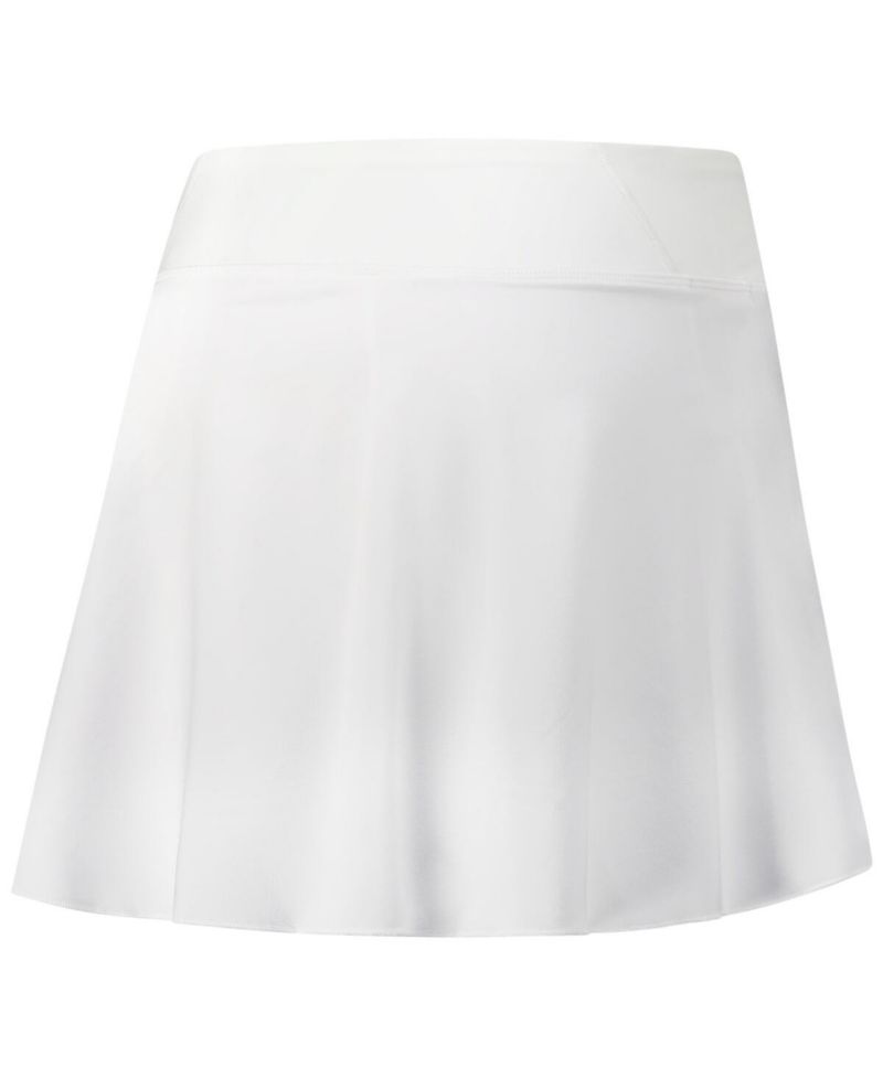Women's White Michigan Wolverines Tailgate Soft Touch Skort
