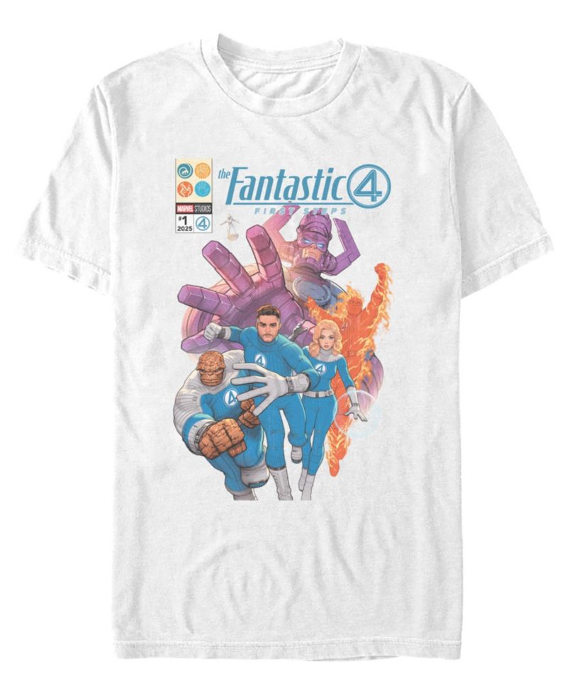 Men's Fantastic 4 First Steps Crewneck T-Shirt