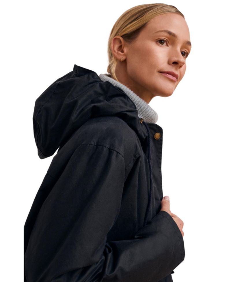 Women's British Pleat Waxed Jacket