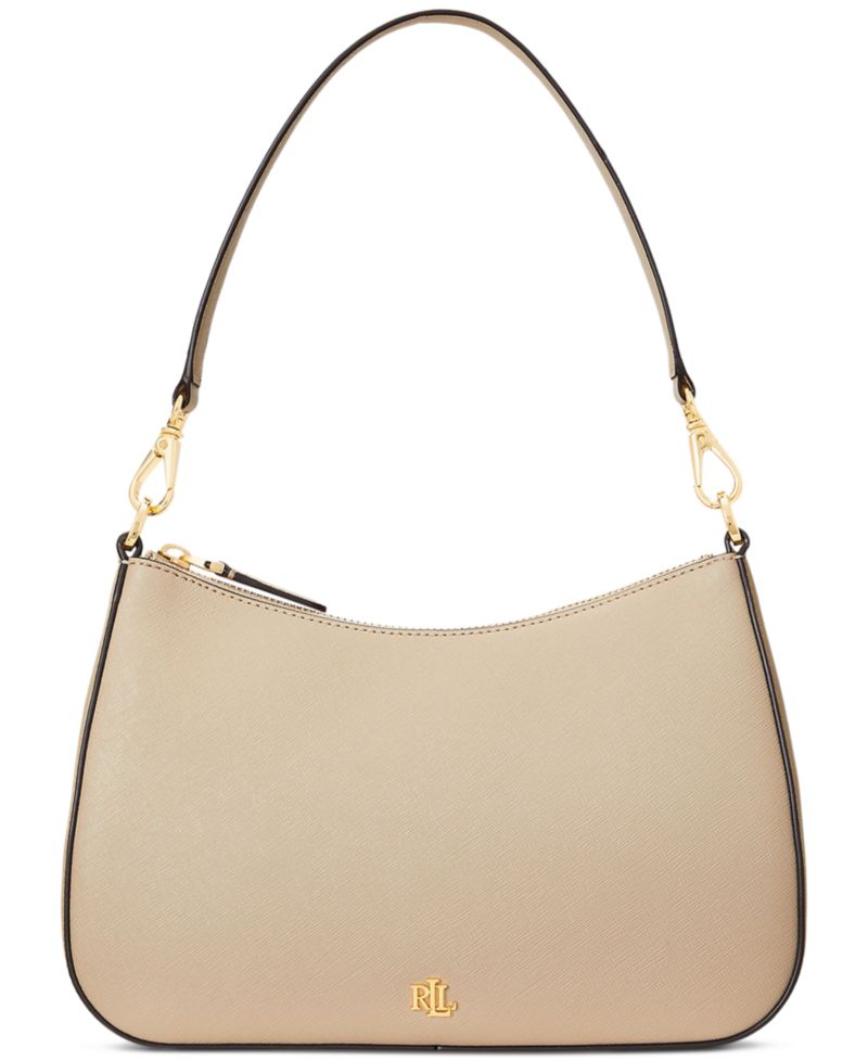 Danni Crosshatch Leather Small Shoulder Bag