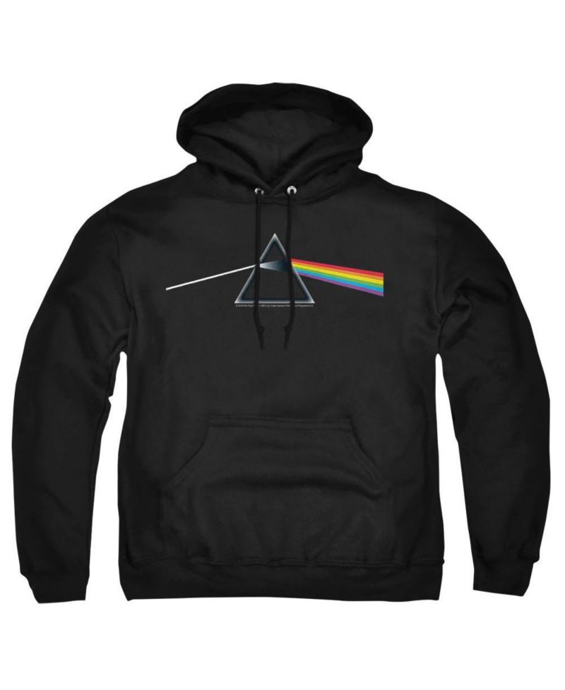 Men's Dark Side of the Moon Graphic Pullover Retro Hoodie