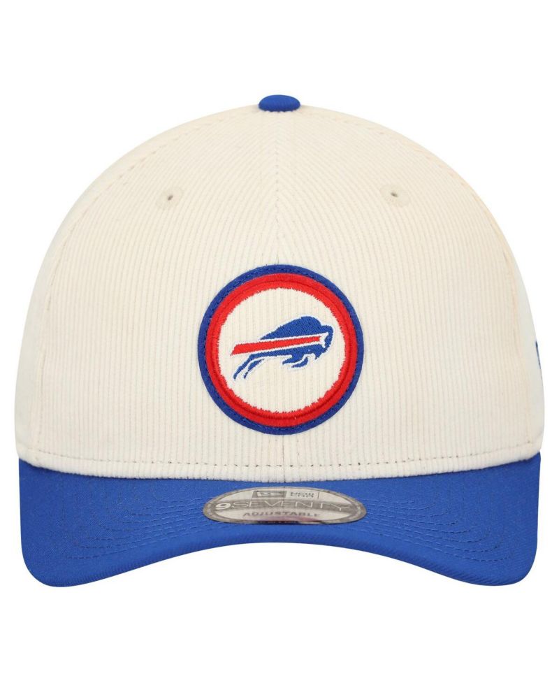 Men's Stone Buffalo Bills Loyal Corduroy 9SEVENTY Adjustable Hat