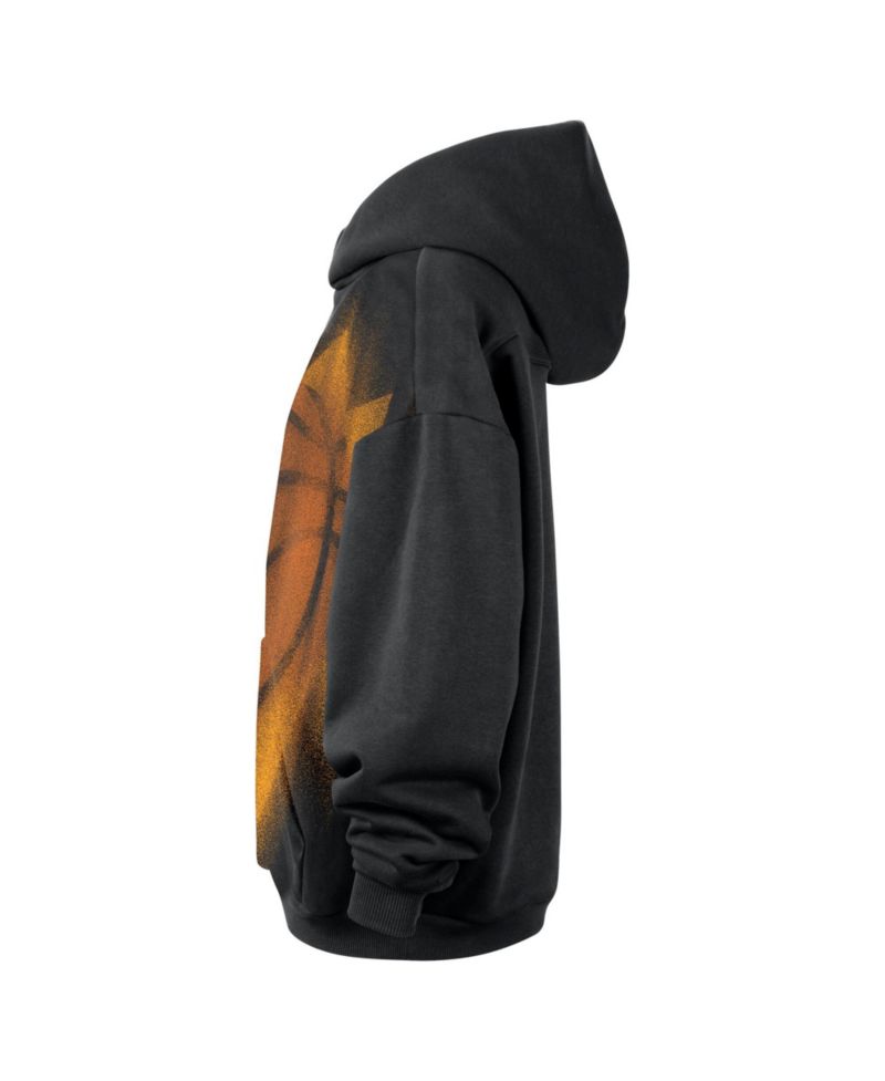 Men's Black Phoenix Suns 2026 Standard Issue Practice Icon Fleece Pullover Hoodie