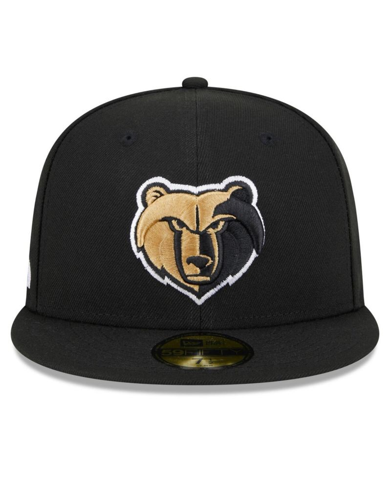 Men's Black Memphis Grizzlies 2023/24 City Edition Alternate 59FIFTY Fitted Hat