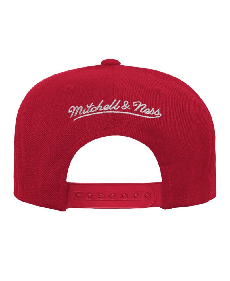 Big Boys and Girls Scarlet San Francisco 49ers Head Coach Flat Brim Snapback Hat