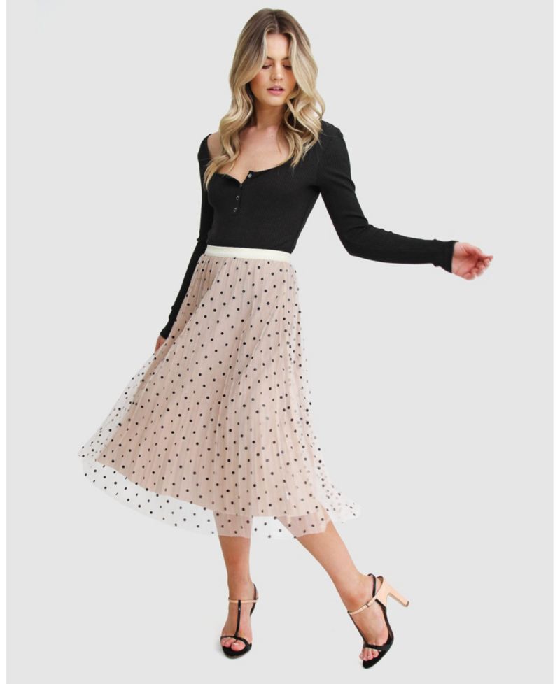 Women's Mixed Feeling Reversible Skirt