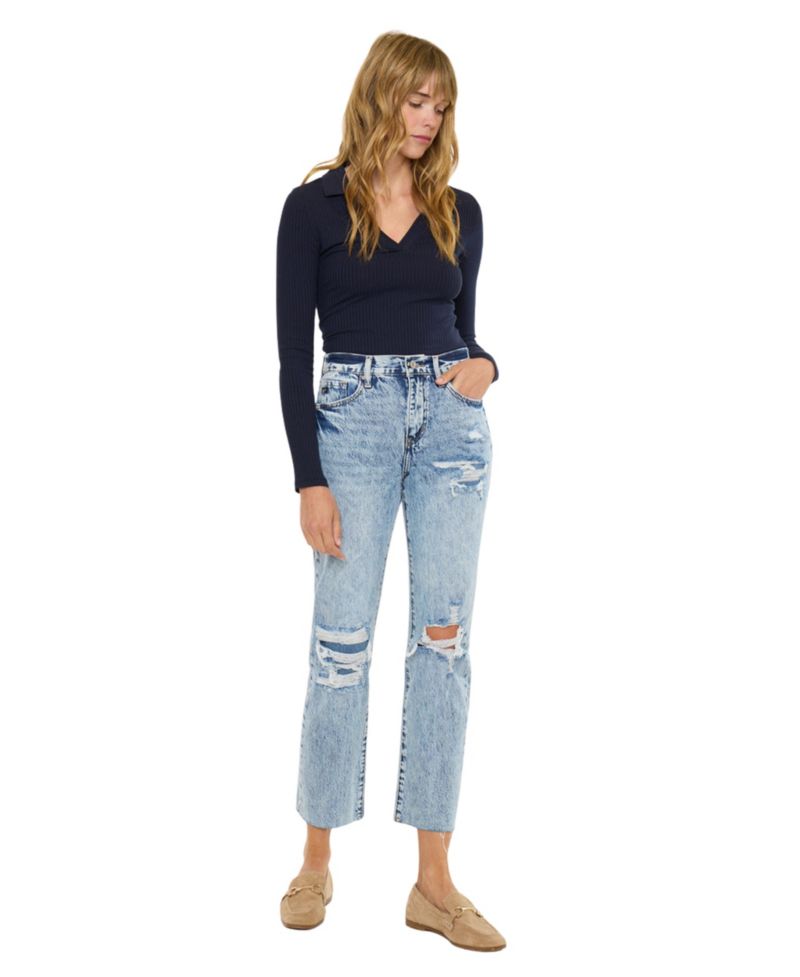 Women's Chesney High-Rise Straight Jeans