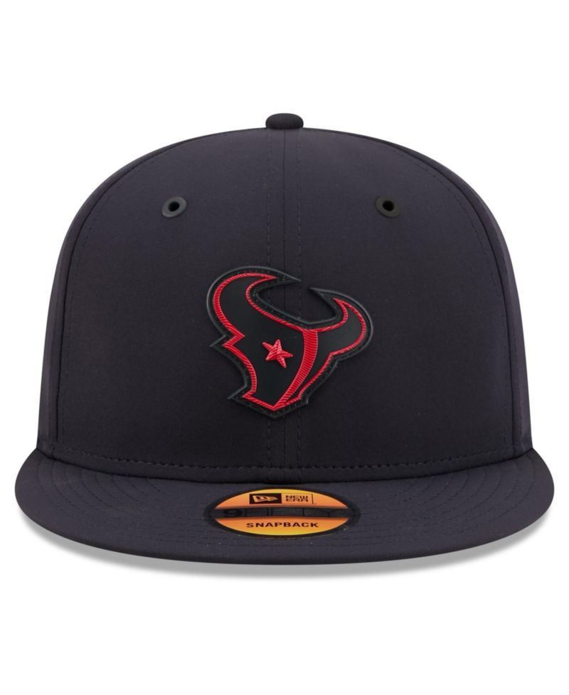 Men's Navy Houston Texans 2026 Sideline 9FIFTY Snapback Hat