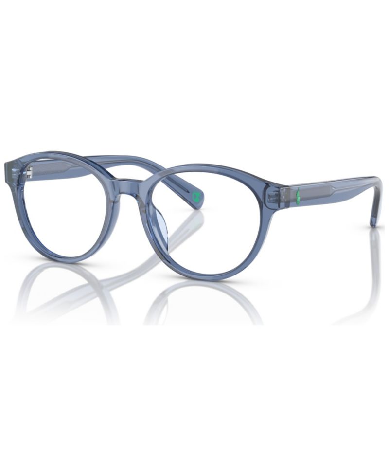 Kids Round Plastic PP8546U Kids Eyeglasses(Ages 11-13)