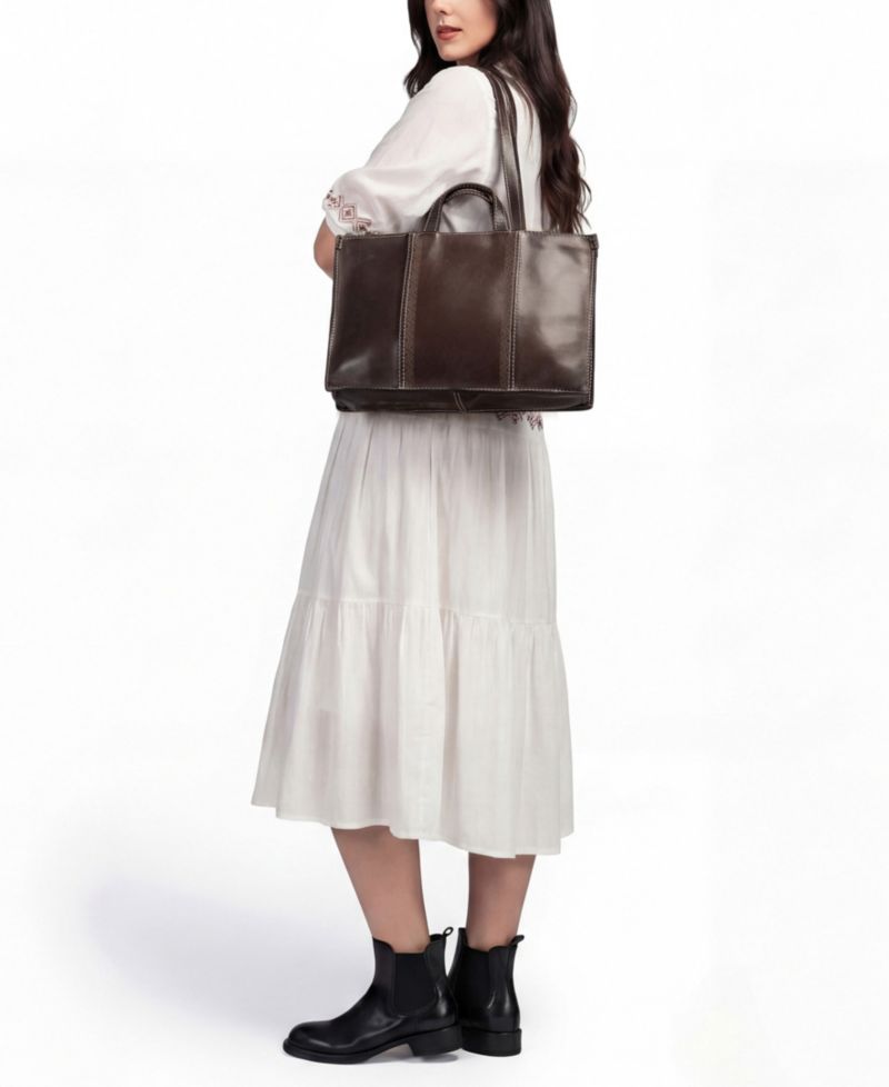 Freesia Large Top Handle Tote Handbag