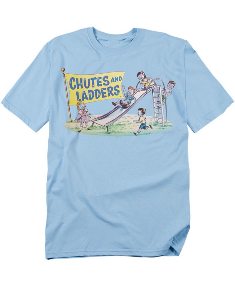 Men's Chutes And Ladders Old School T-Shirt