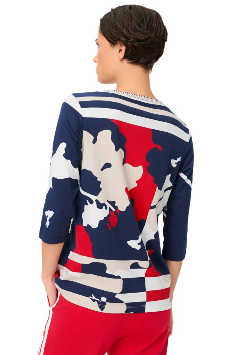 Women's Abstract Camo T-Shirt
