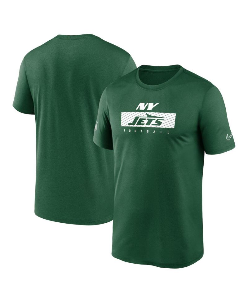 Men's Green New York Jets Sideline Legend Performance T-Shirt