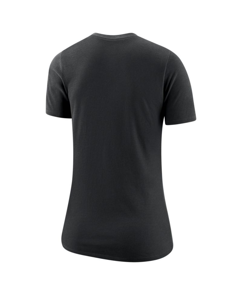 Women's Black San Antonio Spurs Wordmark Core T-Shirt