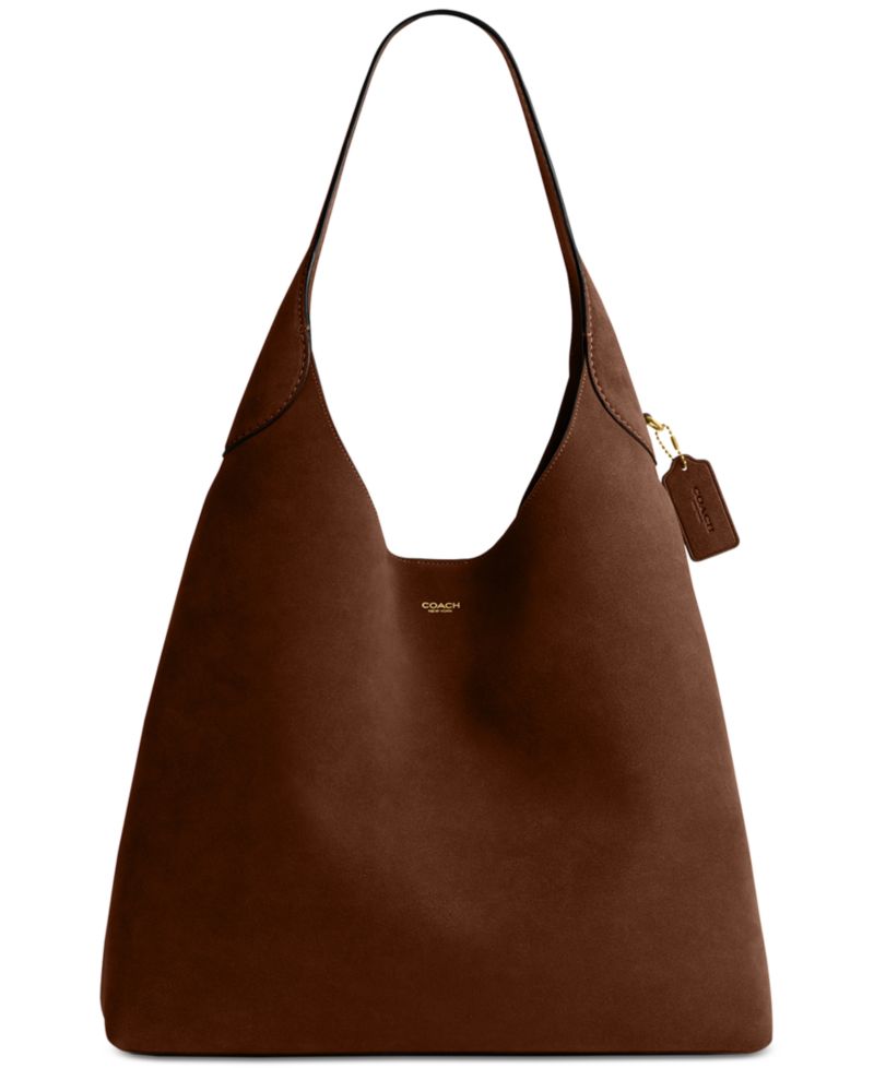 Brooklyn Extra-Large Suede Shoulder Bag 39