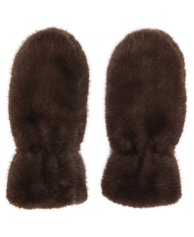 Extreme Fuzzy Pull-On Mitten Gloves