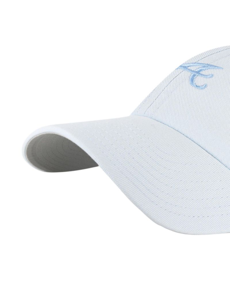 Men's and Women's Light Blue Atlanta Braves Pastel Clean Up Adjustable Hat