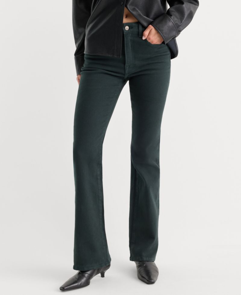 Women's Good Classic High-Rise Bootcut Gap-Proof Waistband Jeans