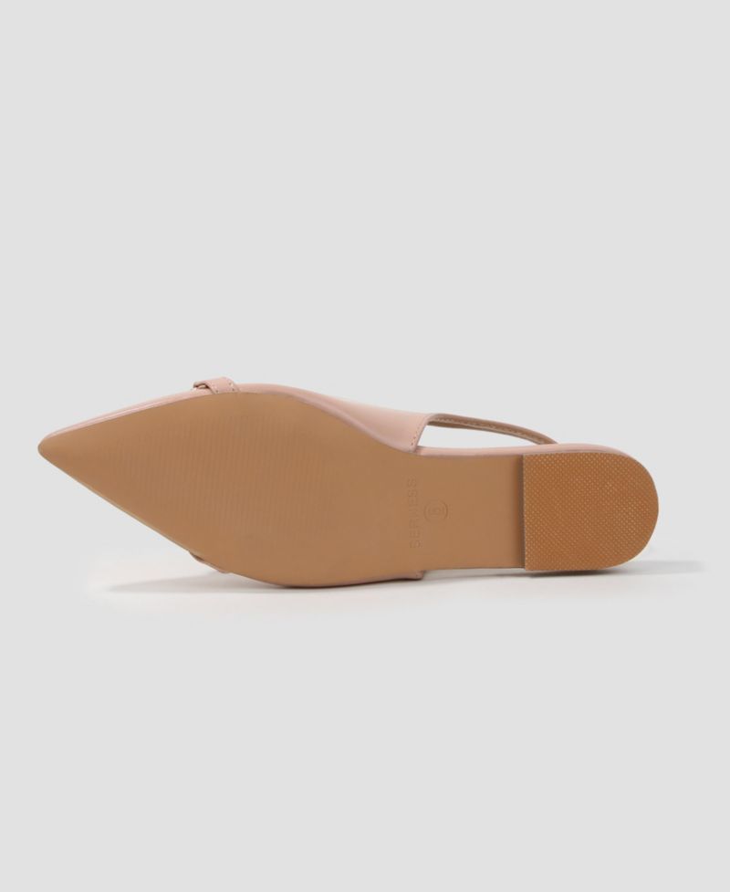 Women's Rio02 Slingback Flats with Gold-Tone Bit