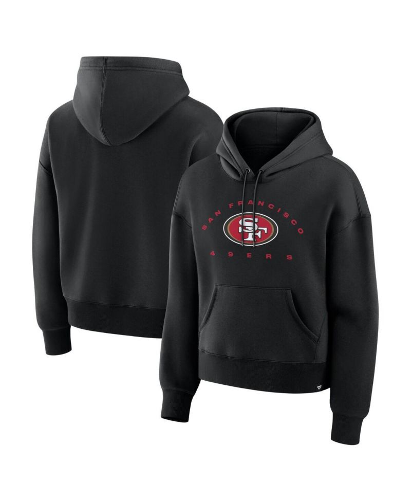Women's Black San Francisco 49ers Eligible Receiver Legacy Pullover Hoodie