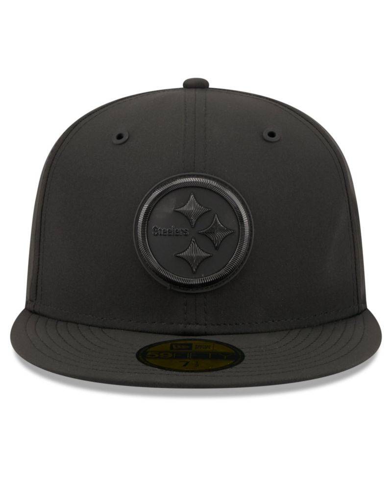 Men's Black Pittsburgh Steelers 2026 Sideline 59FIFTY Fitted Hat