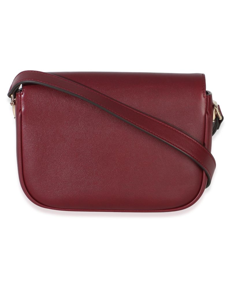 Red Soft Calfskin Horsebit 1955 Small Shoulder Bag