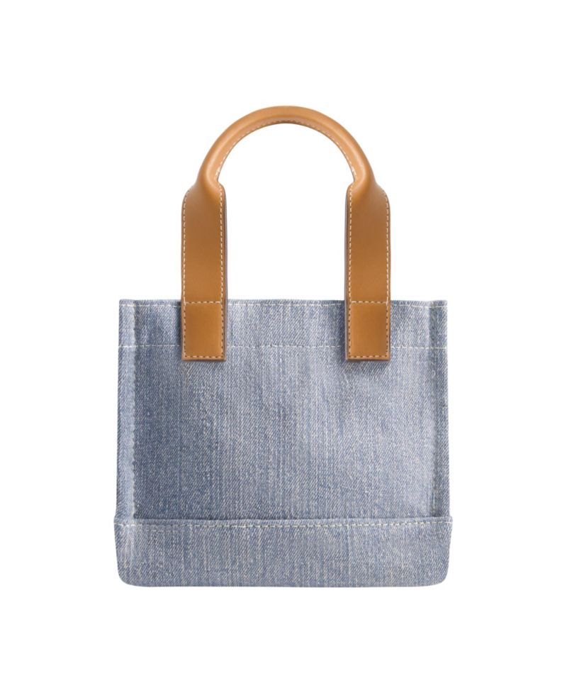 Mini Denim Tote