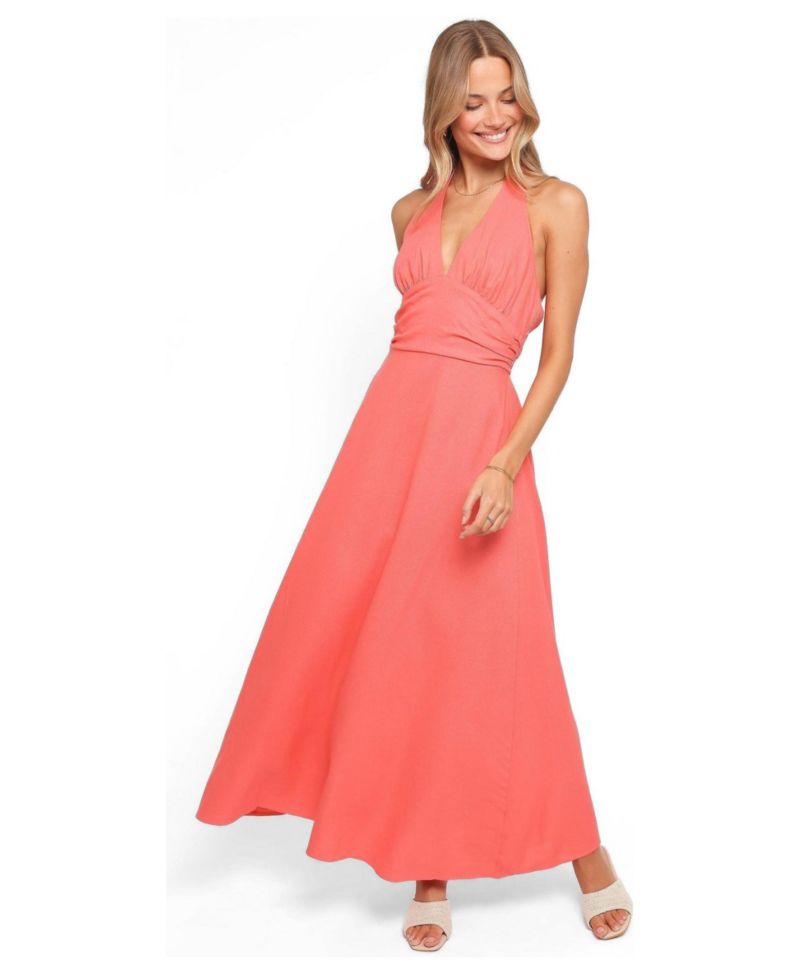 Women's Marie Halterneck Maxi Dress
