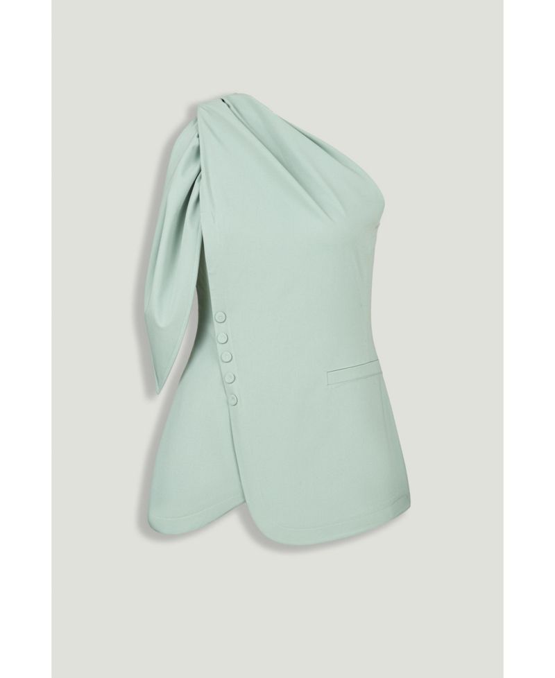 Women's Shoulder-Tie Blouse
