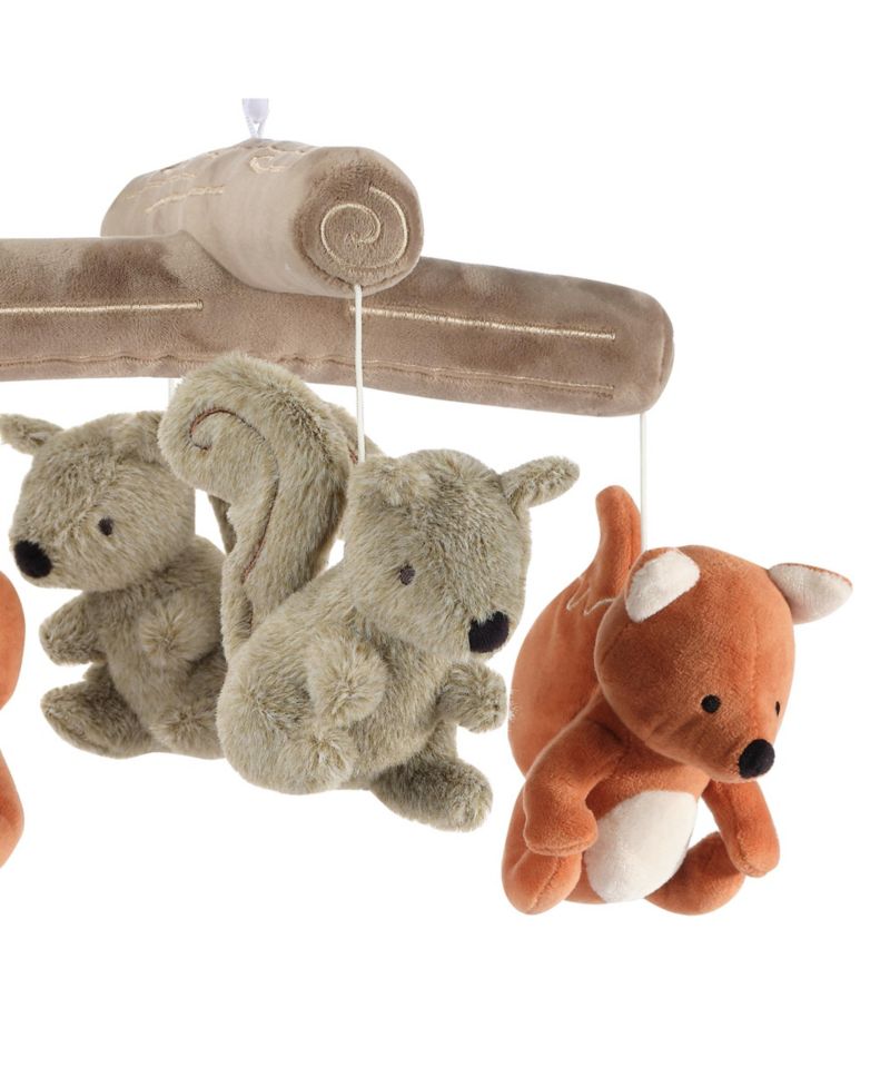 Treetop Fox & Squirrel Musical Woodland Crib Mobile