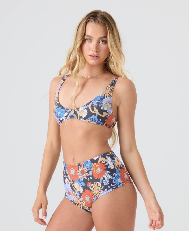 Women's Scoop Neck Bralette Bikini Top