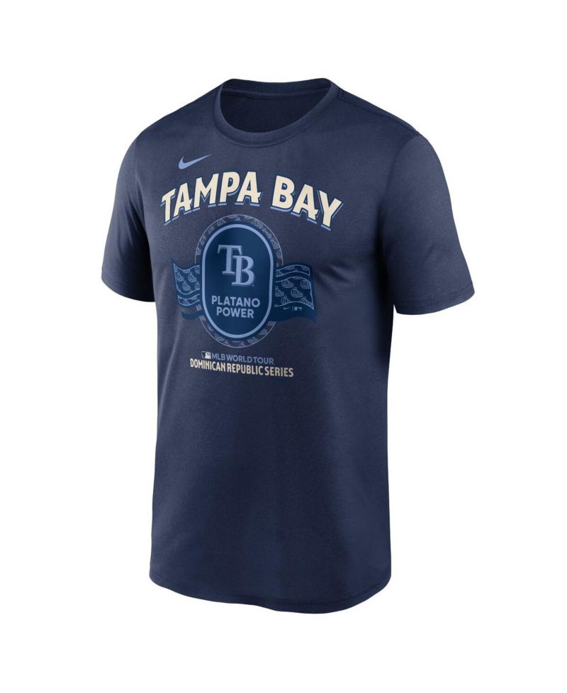 Men's Navy Tampa Bay Rays Dominican Republic Series Legend T-shirt