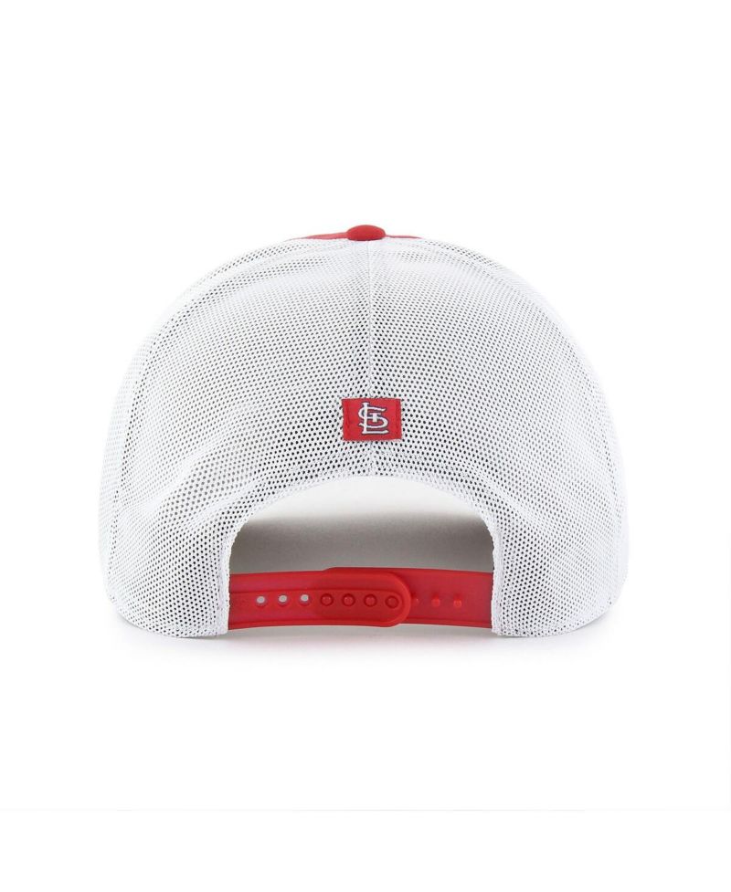 Men's Red St. Louis Cardinals Brrr Downburst Mesh Hitch Adjustable Hat