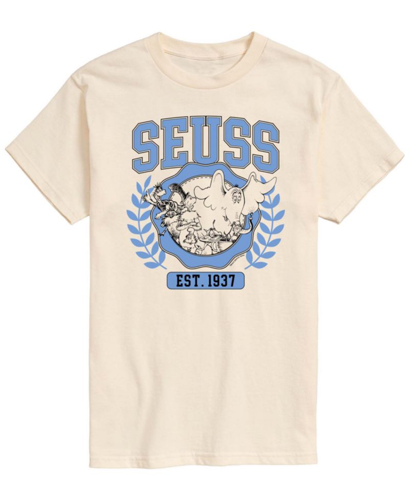 Men's Dr. Seuss Collegiate Short-Sleeve Graphic T-Shirt