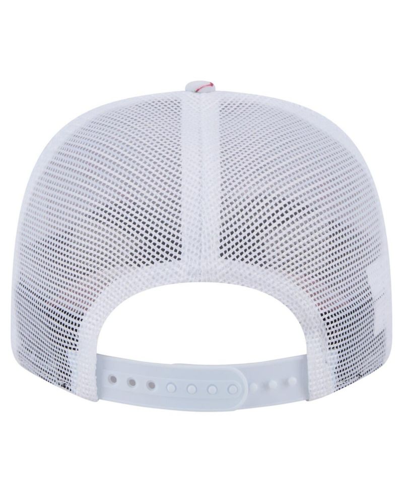 Men's White New York Yankees Flamingo Mesh Back 9SEVENTY Stretch-Snap Hat