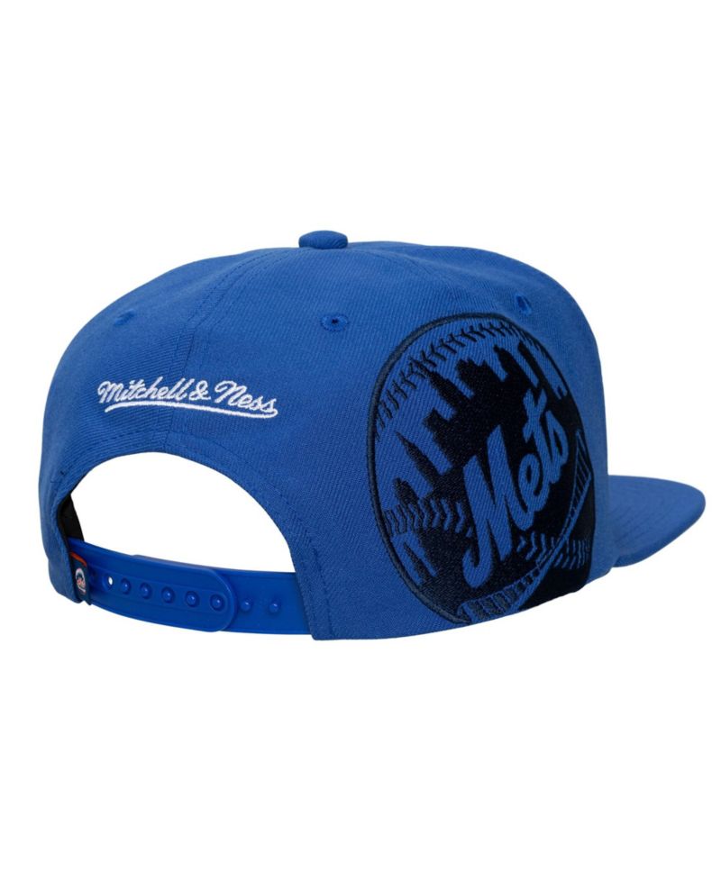 Men's Royal New York Mets Side Logo Snapback Hat