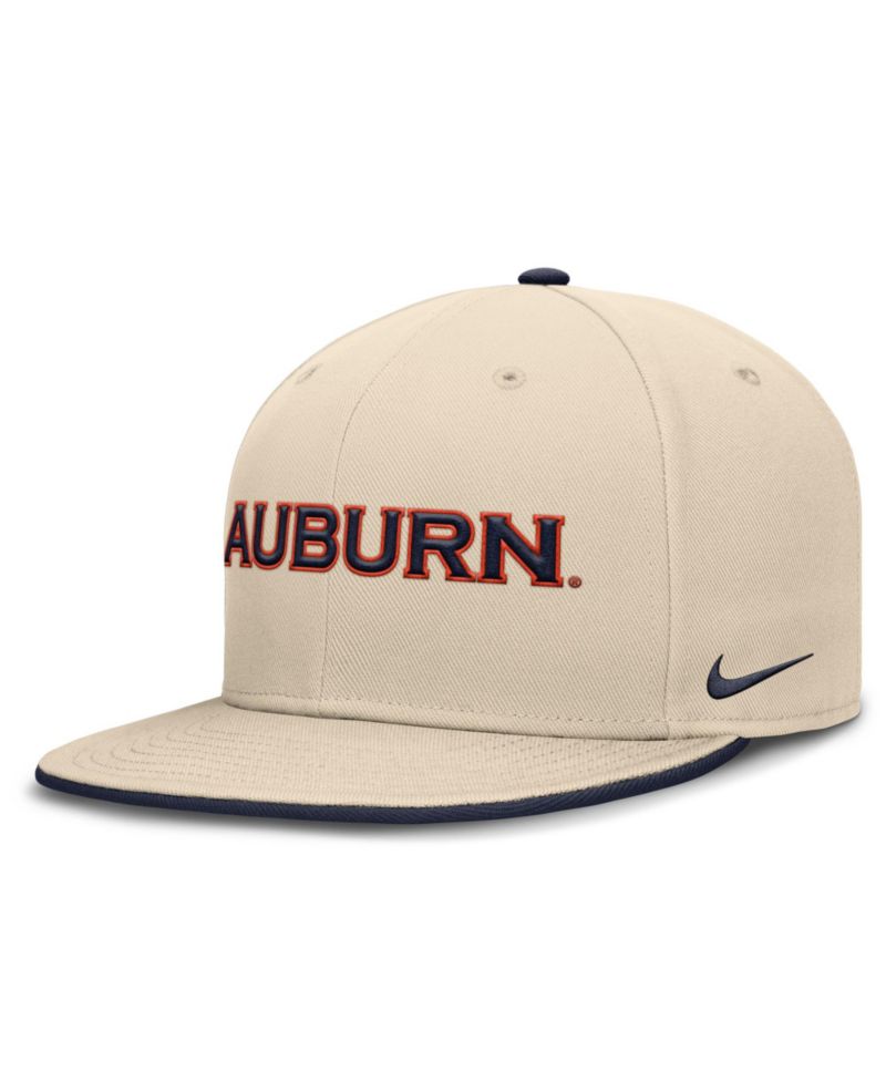 Men's Natural Auburn Tigers 2026 Primetime Natural True Fitted Hat