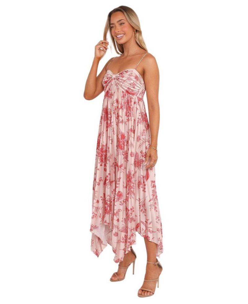 Women's Vikki Dress - Red Floral