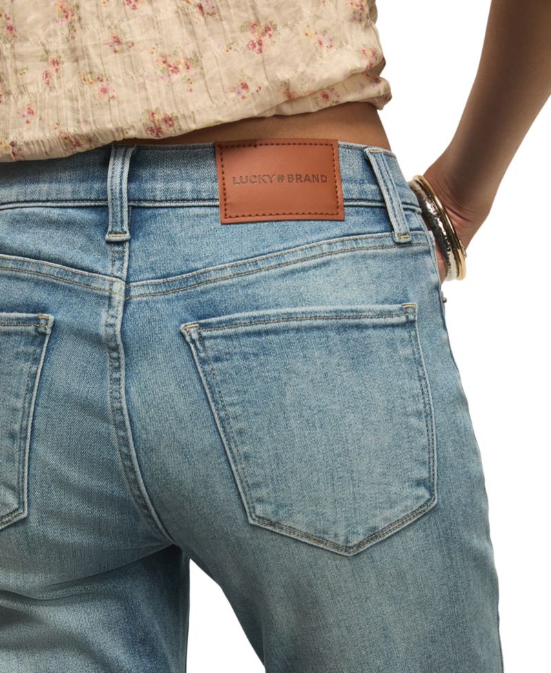 Women's Zoe High-Rise Straight-Leg Jeans
