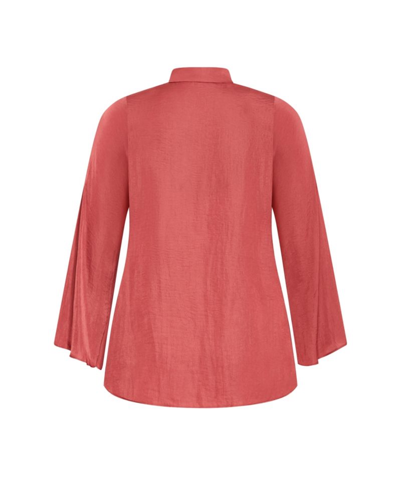 Plus Size Mahalia Neck Tie Top