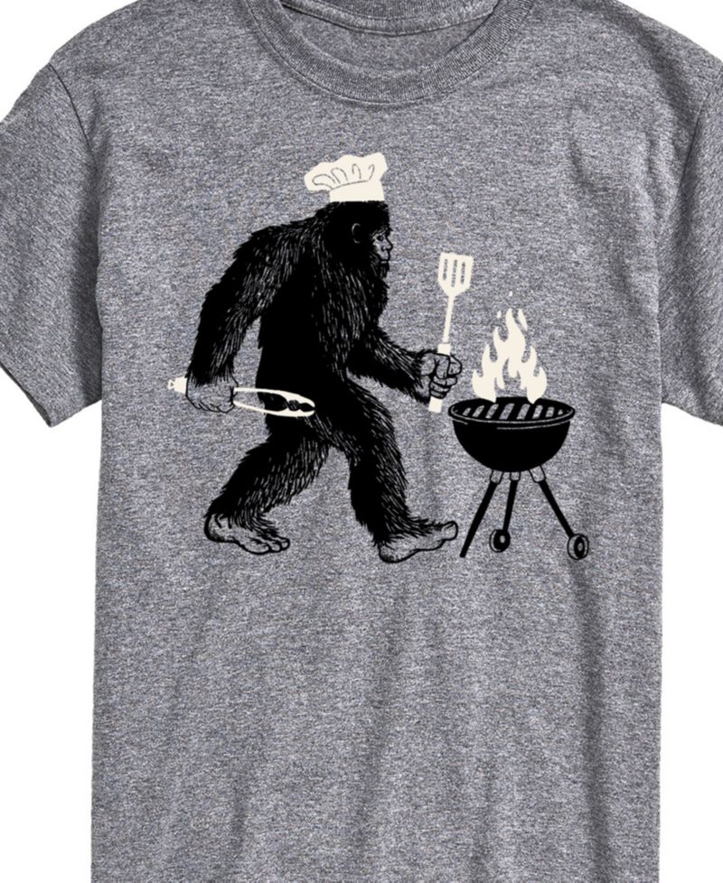 Men's Sasquatch Grilling Short Sleeve T-Shirt
