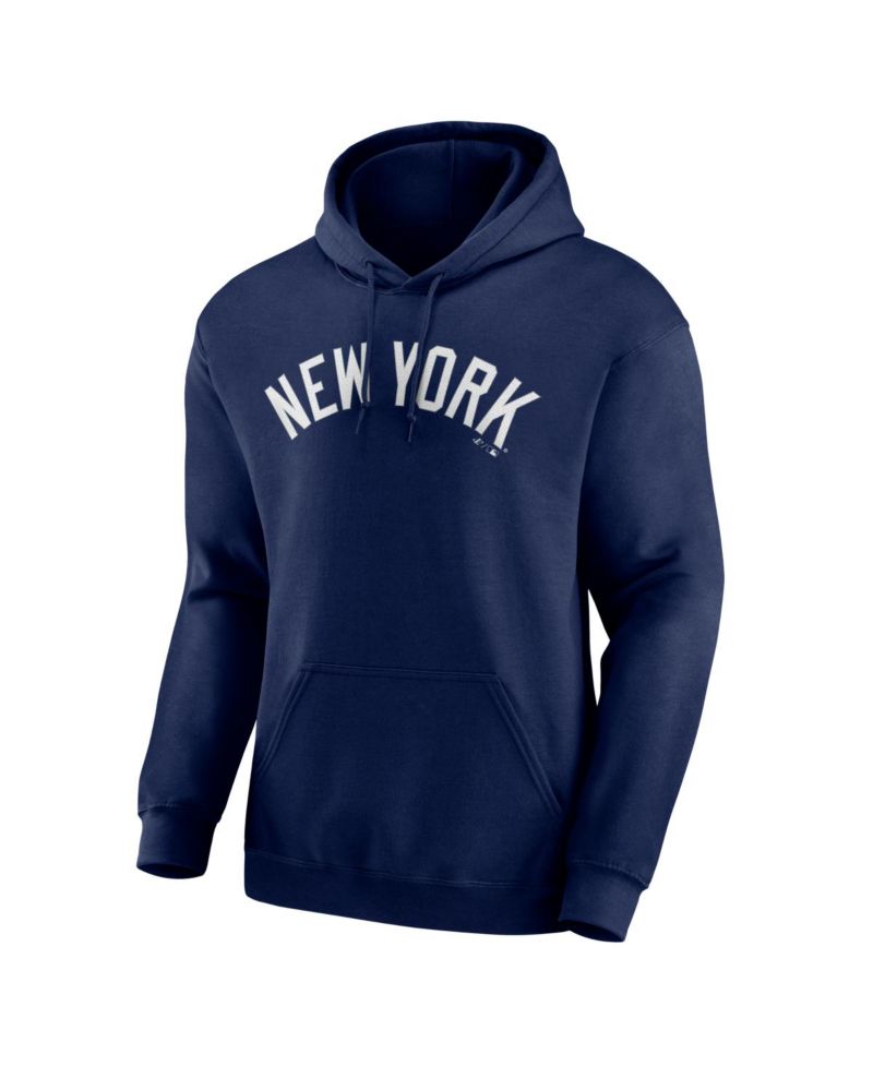 Men's Navy New York Yankees Wordmark Hoodie