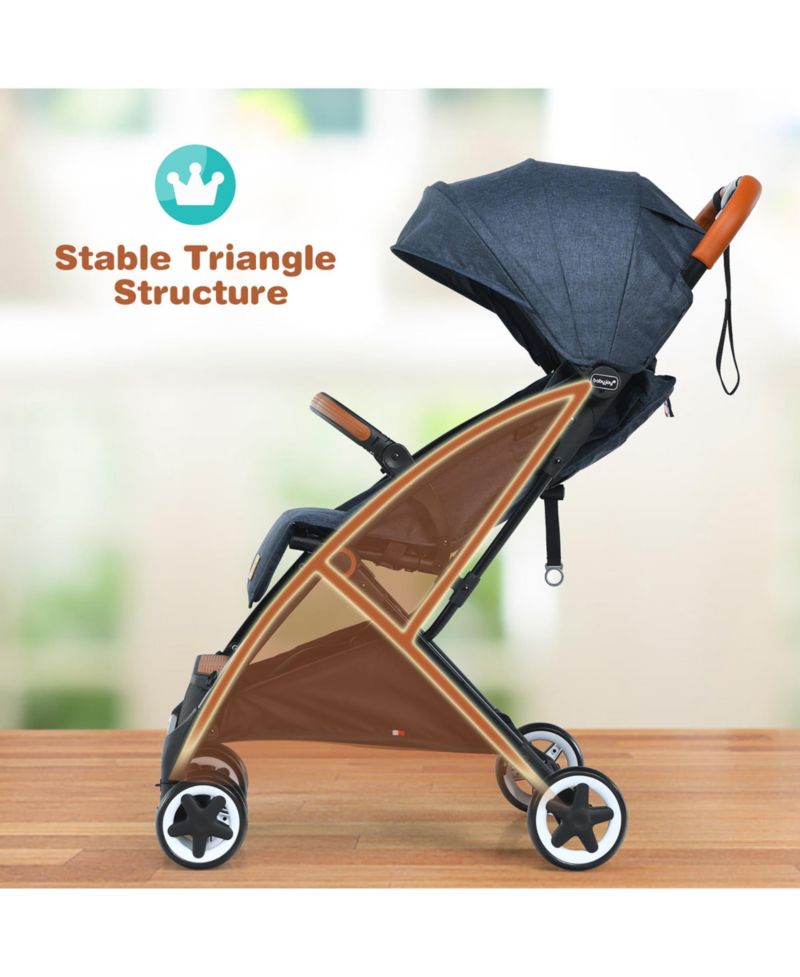 Lightweight Baby Stroller Aluminium Frame for Home Office Use