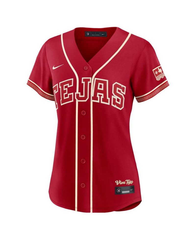 Women's Nathan Eovaldi Red Texas Rangers 2026 City Connect Stadium Jersey