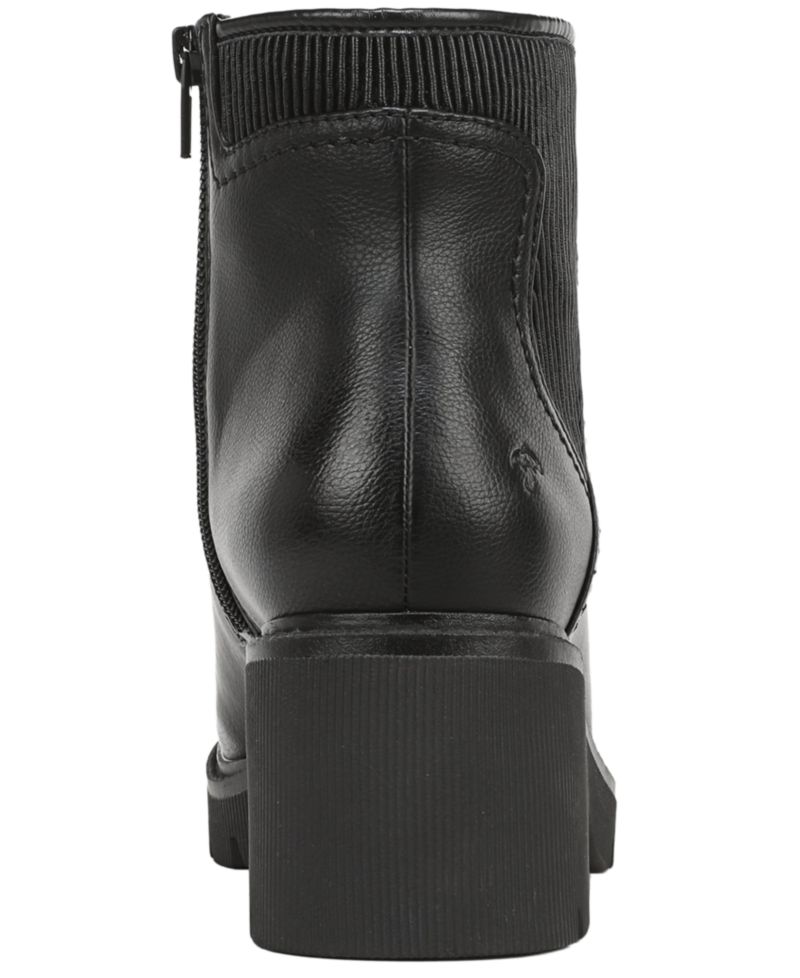 Women's Janet Round Toe Zipper Booties