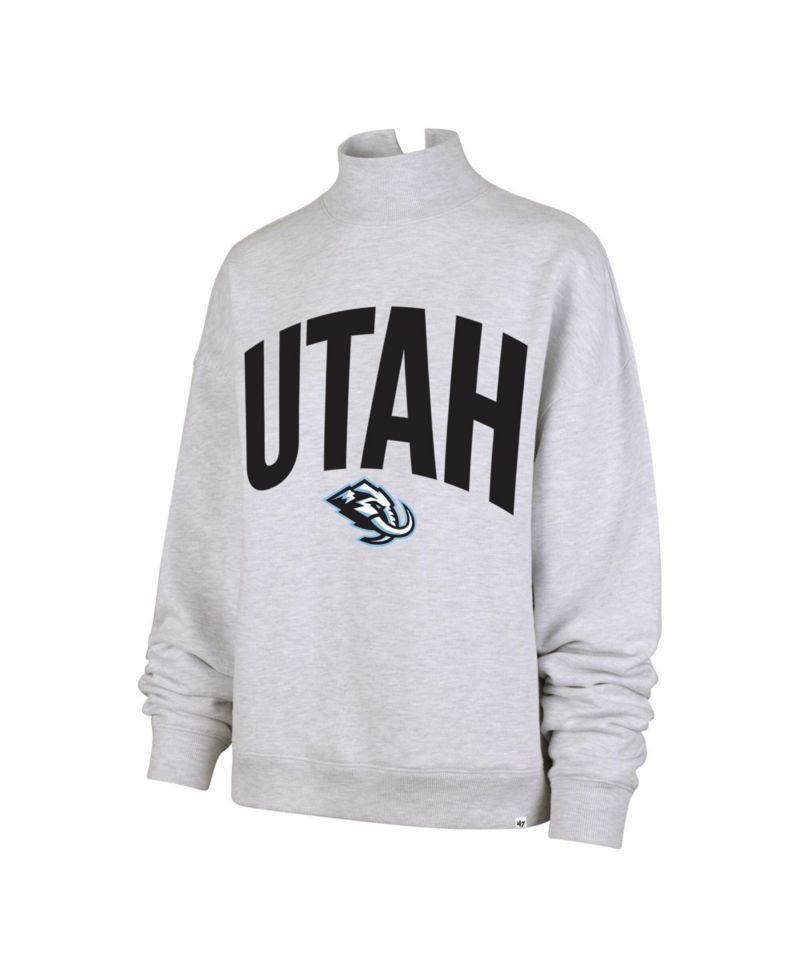 Women's Heather Gray Utah Mammoth Subtle Muse Sweatshirt