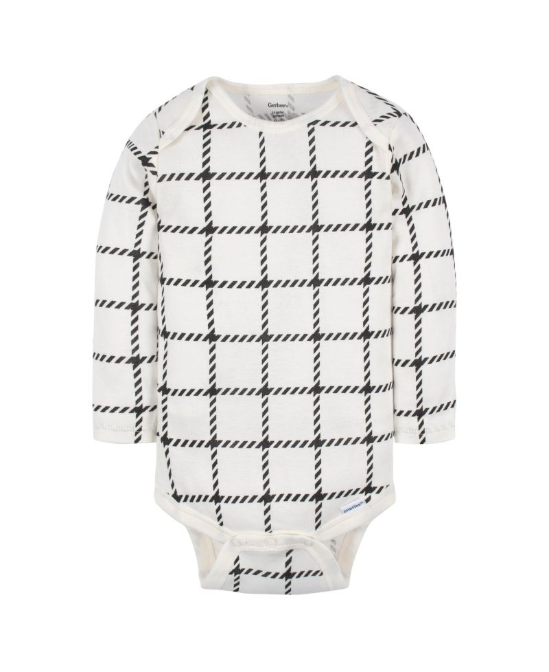 Baby Girls Deer Long Sleeve Onesies Bodysuits, 6-Pack