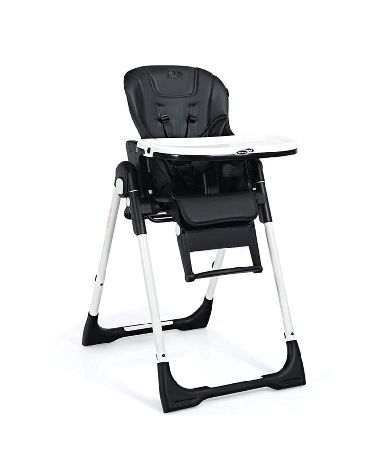 4-in-1 Convertible Highchair and Booster Seat with Height Adjustment