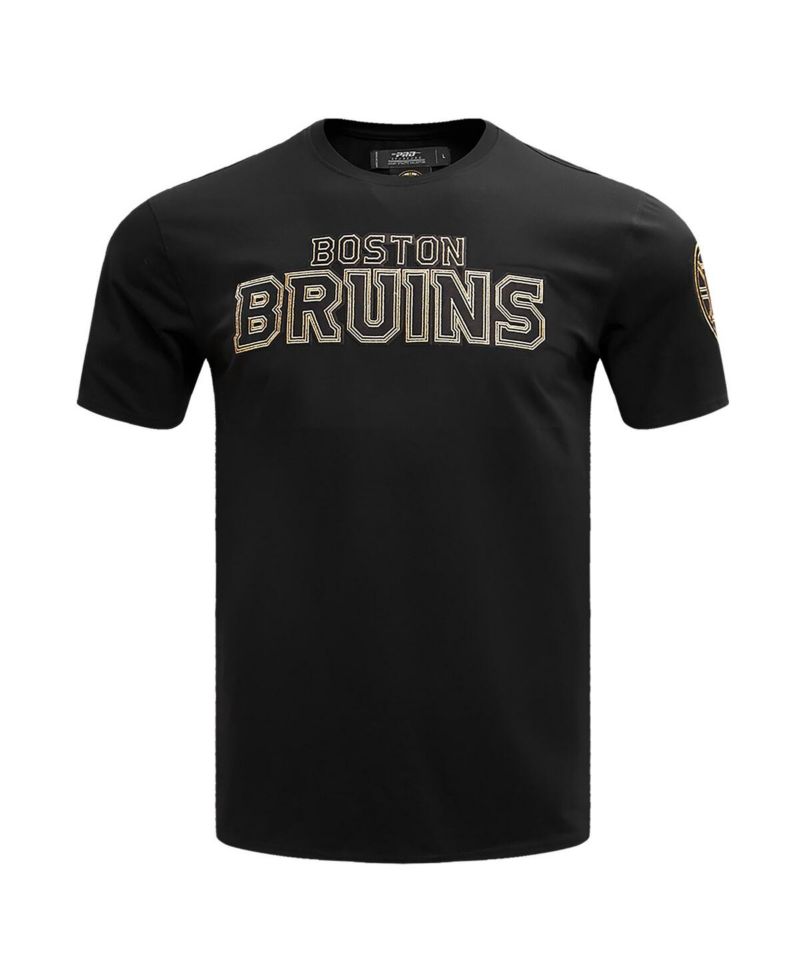 Men's Black Boston Bruins Wordmark T-shirt